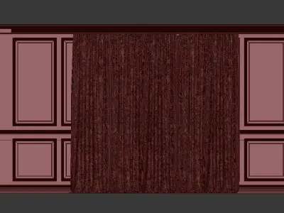 Curtain Set 185 3D model