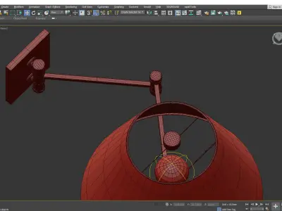 Hudson Valley Claremont Wall Sconce Low-poly 3D model