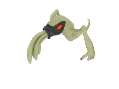 Character Oddworld Crawling Slig Low-poly 3D model