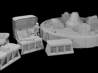 Armoury Room Pack 3D print model