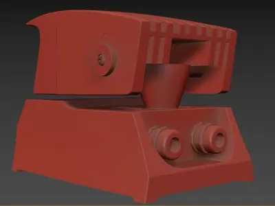 Outdoor industrial Lighting Module 5 3D model