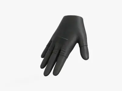 Western Sci-Fi Outfit Clothing  Low-poly 3D model