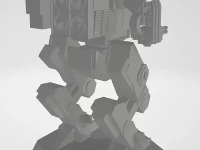 Untitled Example Mech for the game Minute Mechs 3D print model