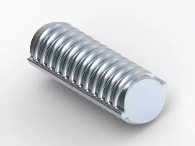 Construction TMT Bar 3D print model