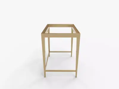Centur Glass Top Nesting Tables 3D model
