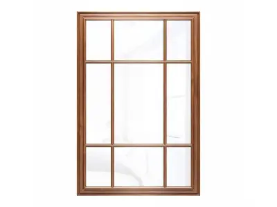 Mirror in a wooden frame GZ-M1028 3D model