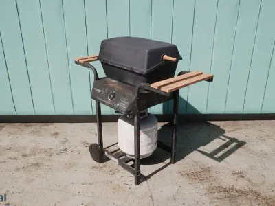 Propane Gas grill Free low-poly 3D model