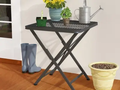 Signe Folding Bistro Table - 2 Colour 3D model