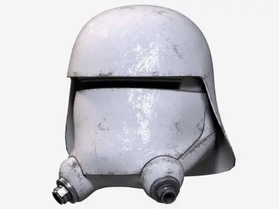 Star Wars Helmet Low-poly 3D model
