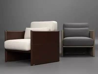 Luggage Armchair 3D model