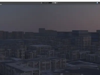 Manhatten City 3D model