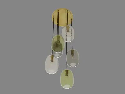 Lykke - Pendant lamp 3D model