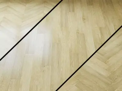 Alpine Floor Ultra ECO5-23 quartz-vinyl tile cream oak 3D model