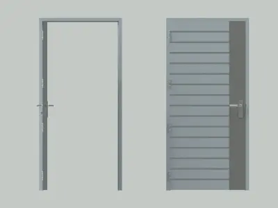 Door sets 16 3D model