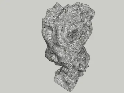 STONE SCULPTURE 3D MODEL 3D model purchase