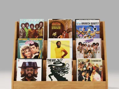 Vinyl Storage No52 3D model