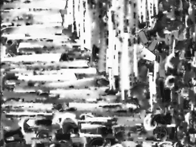 Crusader Knight Armor 3D Model Blue Cross Full Suit Low-poly 3D model