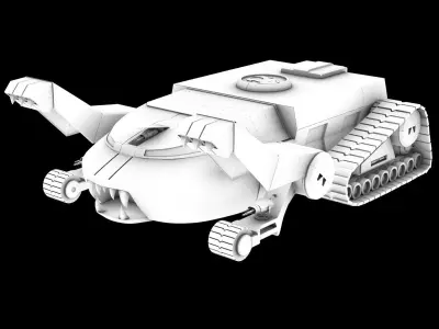 Thundertank 3D model