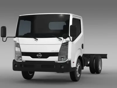 Nissan Atlas Chassi 2013 3D model