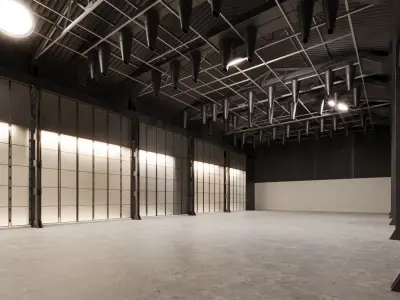 Warehouse No1 3D model