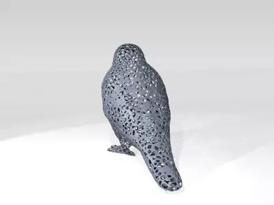 Swallow Voronoi 3D model