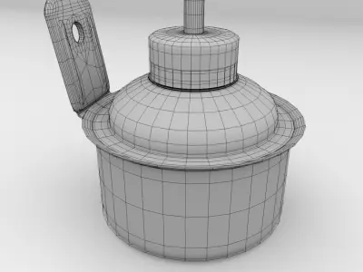 Pelita Kerosine Lamp 3D model