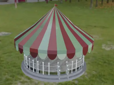 Carousel Free 3D model