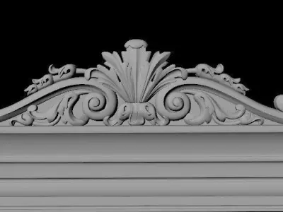 DOOR High quality 3d models for processing on a cnc machine STL 3D model