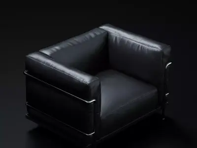 ANIMATION - Armchair Grand Confort 3D model