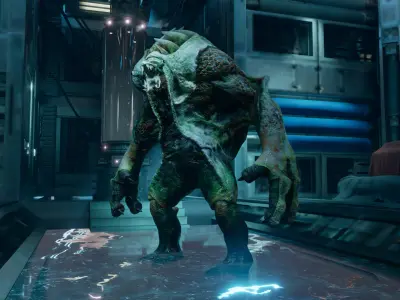 Monster game ready character Low-poly 3D model