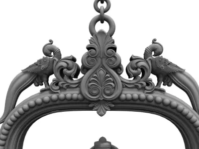 oil lamp venkateswara balaji 3D model