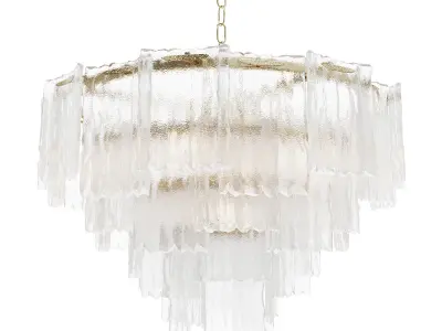 Round pendant chandelier 164FA-33126 Garda Decor 3D model