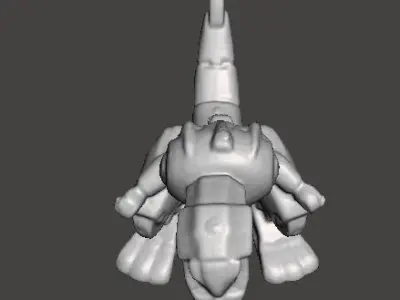 ZEKE ORGANOID CLASSIC MINI FIGURE CHAOTIC CENTURY MINIATURE TOY 3D print model