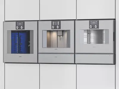 GAGGENAU Appliance  BO451612 BS471612 CM470712 CX482611 WS461710 3D model