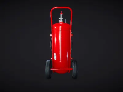 Fire Extinguisher 01 3D model