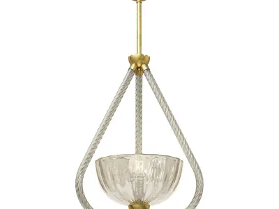 1stdibs Seguso Italian Mid Century Chandelier 3D model