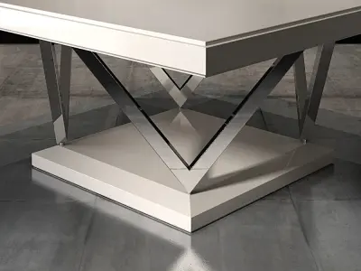 Selva Dining table  Waldorf Art 3097 3D model