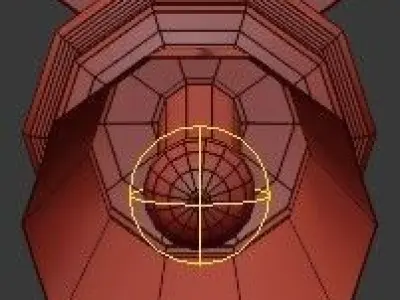 Untitled pendant lamp 3D model 2