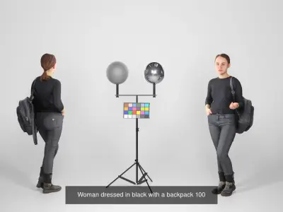 Casual people 17 3D Model Pack