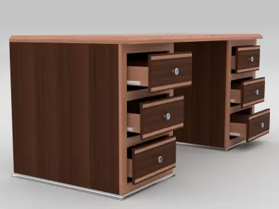 Office Table 3D model