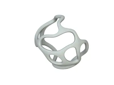 SciFi Cube Object No 38226 Low Poly Shape Texture