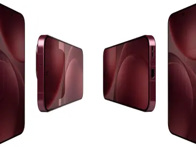 OPPO Find X9 Pro Light Red 3D model