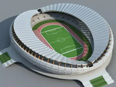 Gymnasium 5 3D model