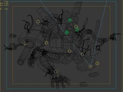 Body wreck 21 3D model