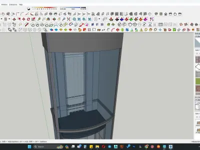 lift area 3d model 3D model