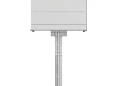 HOLLY HUNT Blade Small Wall Sconce Low-poly 3D model