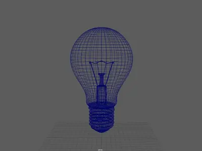 light bulb Free 3D model