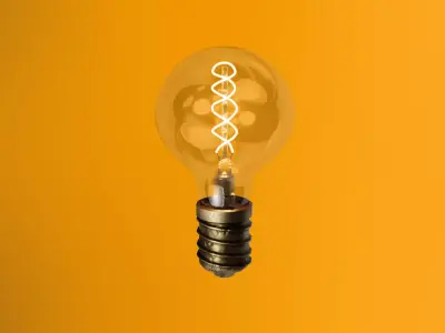 Incandescent lamp 3D model