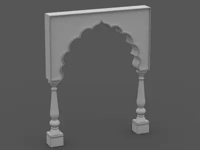 Indian Arch 3D model