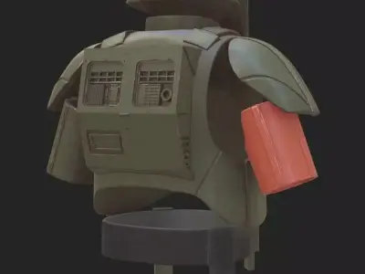 Transport Trooper One12 Scale Custom Armor STL Files 3D print model